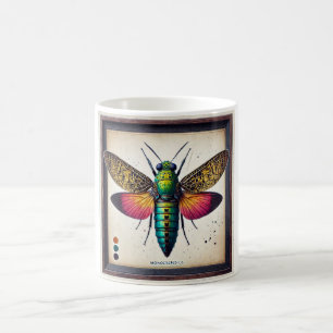 Monocrepidius beetle 220824IREF234 - Watercolor Coffee Mug