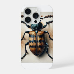 Monocrepidius Beetle Dorsal View 061124IREF214 - W iPhone 15 Pro Case