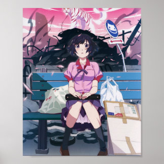 Monogatari Series - Hanekawa Tsubasa  Poster
