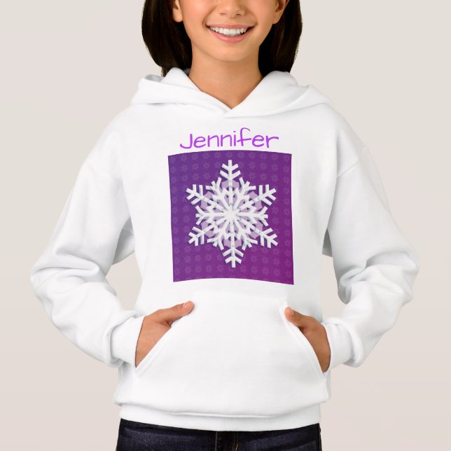 Monogram 2019 Hello Winter Holiday Snowflake (Front)