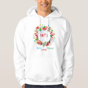Monogram 20XX Hello Winter Holiday Santa Custom Hoodie