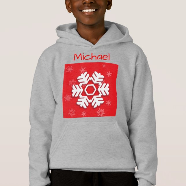 Monogram 20XX Hello Winter Holiday Snowflake (Front)