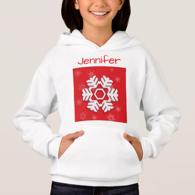 Monogram 20XX Hello Winter Holiday Snowflake (Front)