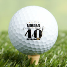 Monogram 40th Birthday