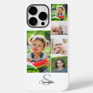 Monogram 5 Photo Collage Name iPhone / iPad case
