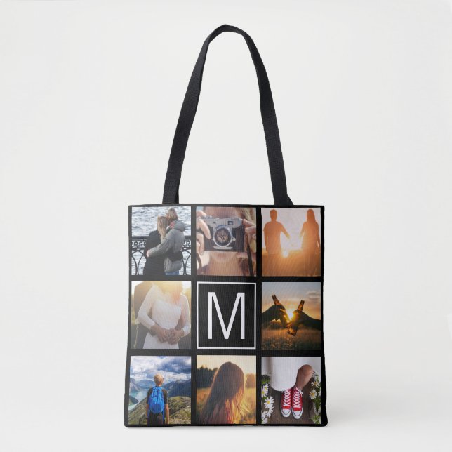 Monogram 8 Frame NGL Tote Bag (Front)