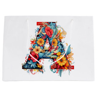 Monogram A Abloom Large Gift Bag