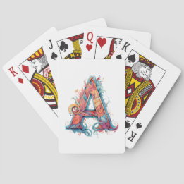 Monogram A Aestival Playing Cards
