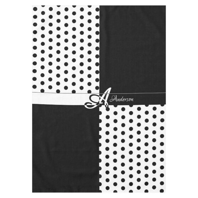 Monogram A Tablecloth (Front)