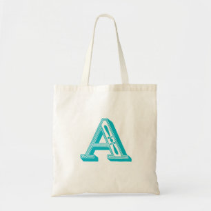Monogram "A" Tote Bag