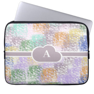 Monogram Abstract Laptop Sleeve