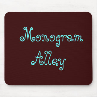 Monogram Alley Mouse Pad