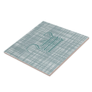 Monogram and Weave Tile