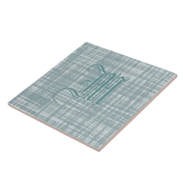 Monogram and Weave Tile (Side)