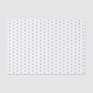 Monogram and Your Colours Tissue Paper