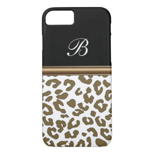 Monogram Animal Print iPhone 8/7 Case