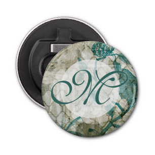 Monogram   Arabesque Butterflies VI Bottle Opener
