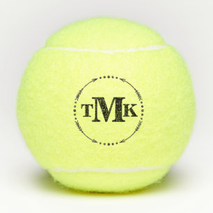 Monogram Arrows Tennis Balls