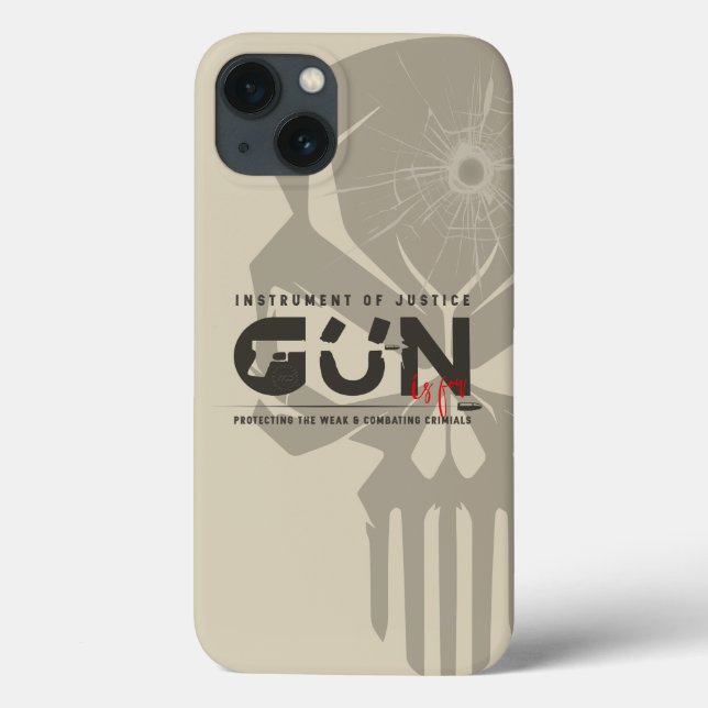 Monogram Art of Gun | Case-Mate iPhone Case (Back)
