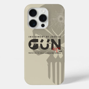 Monogram Art of Gun   iPhone 15 Pro Case