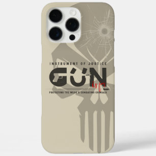 Monogram Art of Gun iPhone 16 Pro Max Case