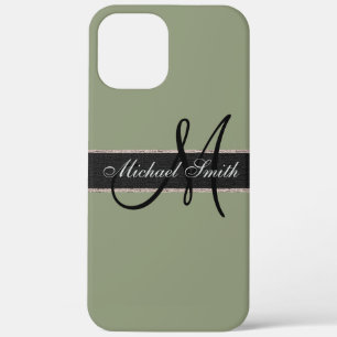 Monogram Artichoke Colour Background iPhone 12 Pro Max Case