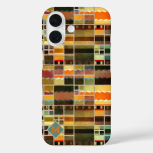 Monogram Artistic Leaded Glass Phone Case