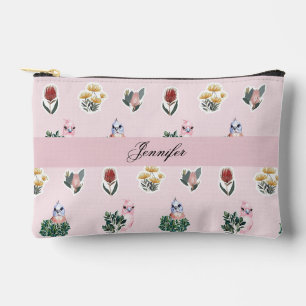 Monogram Australian Nature, blush pink Accessory Pouch