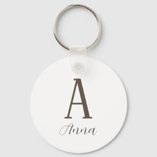 Monogram Autumn vibe Key Ring