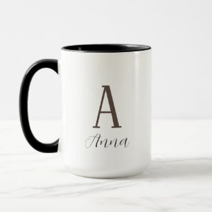 Monogram Autumn vibe Mug