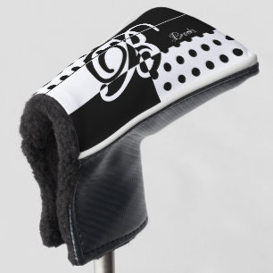 Monogram B Golf Head Cover