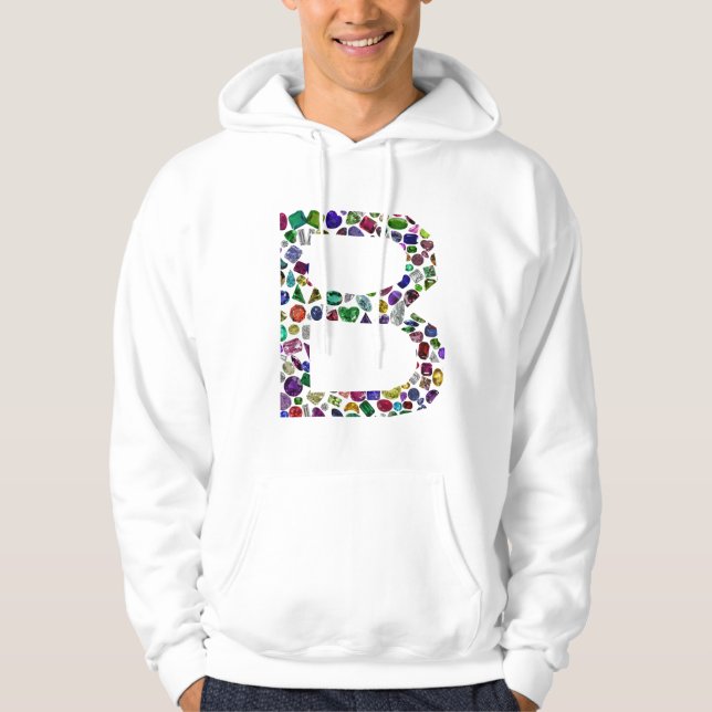 Monogram B Hoodie (Front)