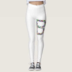 Monogram B Leggings