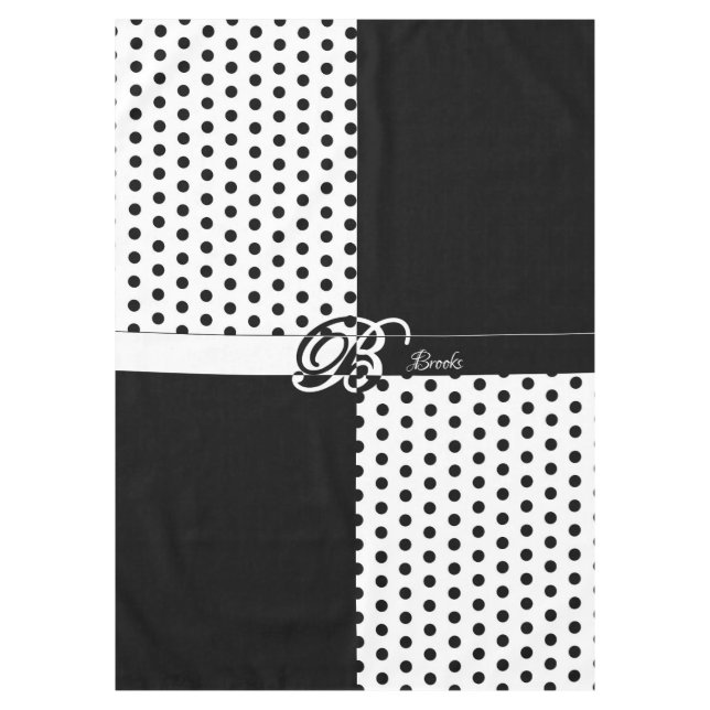 Monogram B Tablecloth (Front)