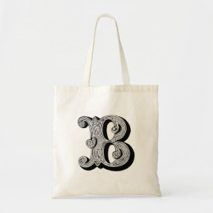 Monogram "B" Tote Bag
