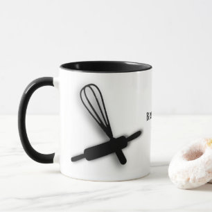 Monogram Bakers Mug