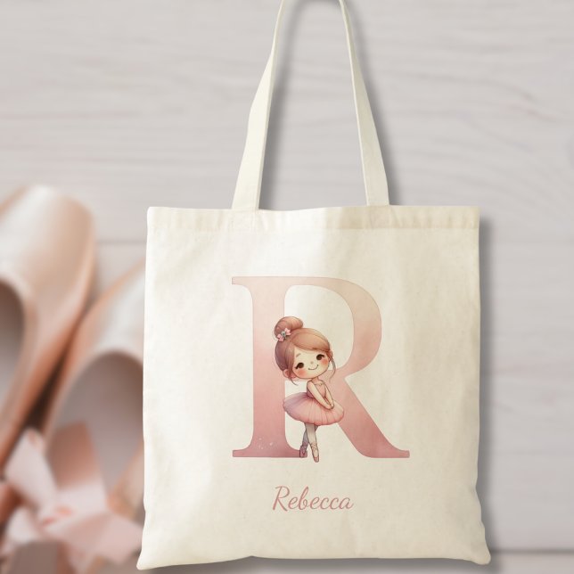 Monogram Ballerina Tote Bag (Creator Uploaded)
