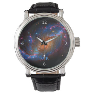 Monogram Barred Spiral Galaxy NGC 1672 Watch