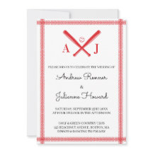 Monogram Baseball Wedding
