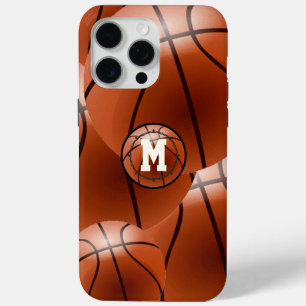 Monogram Basketball iPhone 15 Pro Max Case