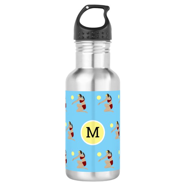 Monogram Beach Volleyball 532 Ml Water Bottle (Front)
