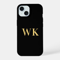 Monogram Black Gold