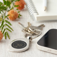 Monogram Black Gold Medical Stethoscope Heartbeat