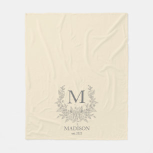 Monogram Blanket