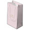 Monogram Blush Pink | Elegant Gold Minimalist