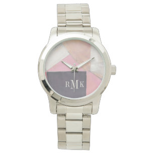 Monogram   Blushing Bride Watch