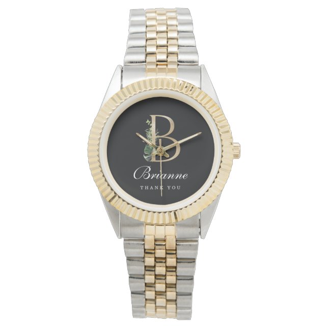 Monogram Bridesmaid Watch (Front)