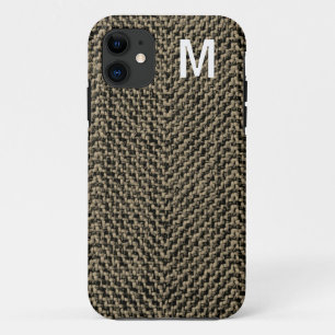 Monogram Brown Tweed iPhone 5 Case