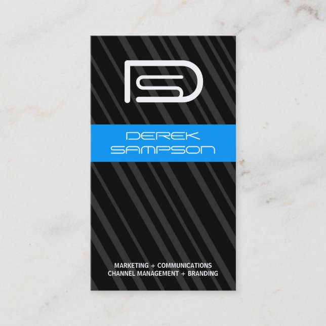 Monogram Business Card (Front)
