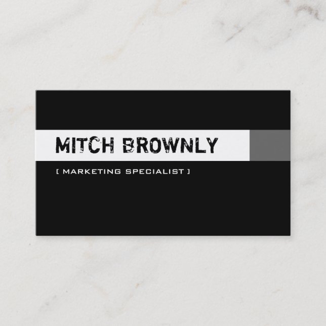 Monogram Business Cards (Front)